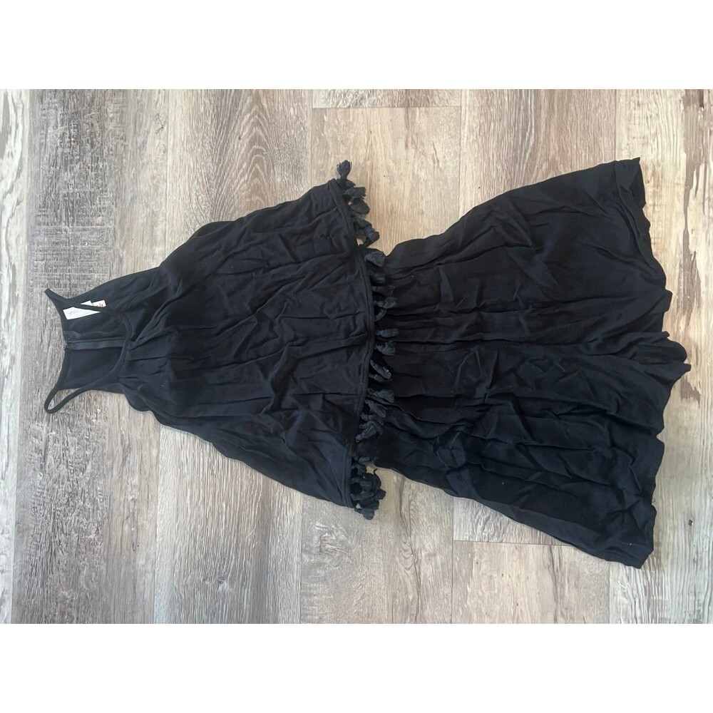 Short Romper Tassle Fringe dress Short set size XS like new with zipper